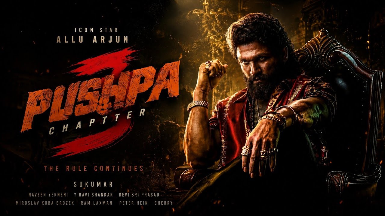 PUSHPA 3 - Trailer | Allu Arjun |Rashmika | Fahadh F. | Concept TrailerSukumar
