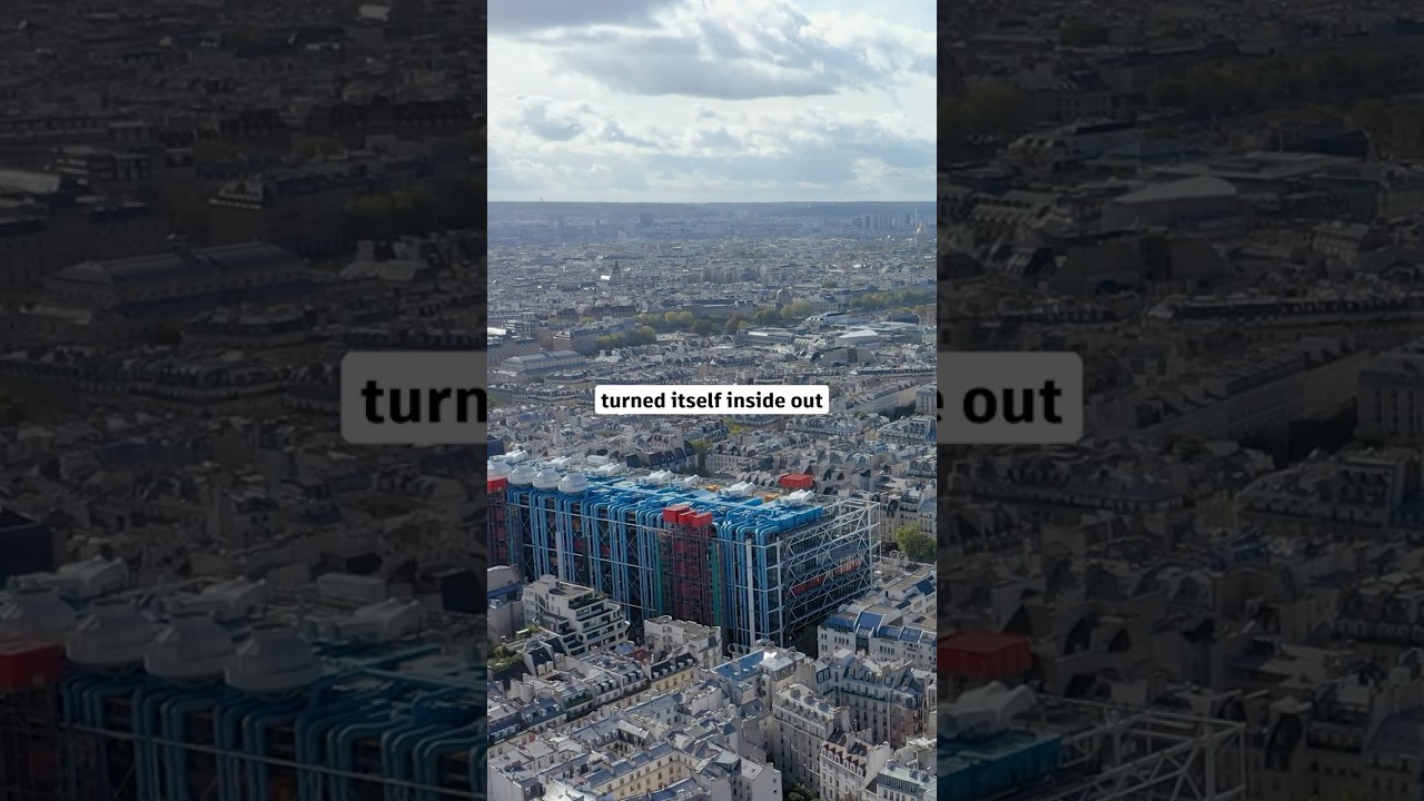 Centre Pompidou in Paris closed its doors until 2030 🛠️