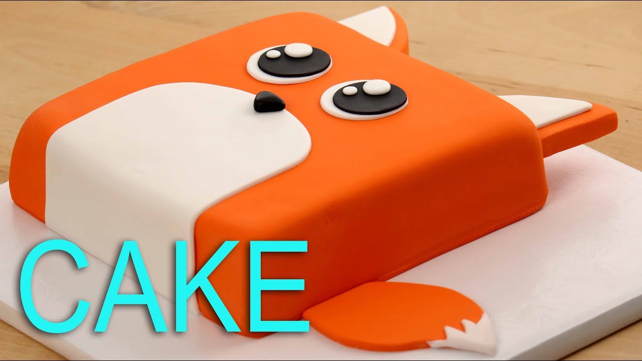 AMAZING FOX CAKE!! 😍