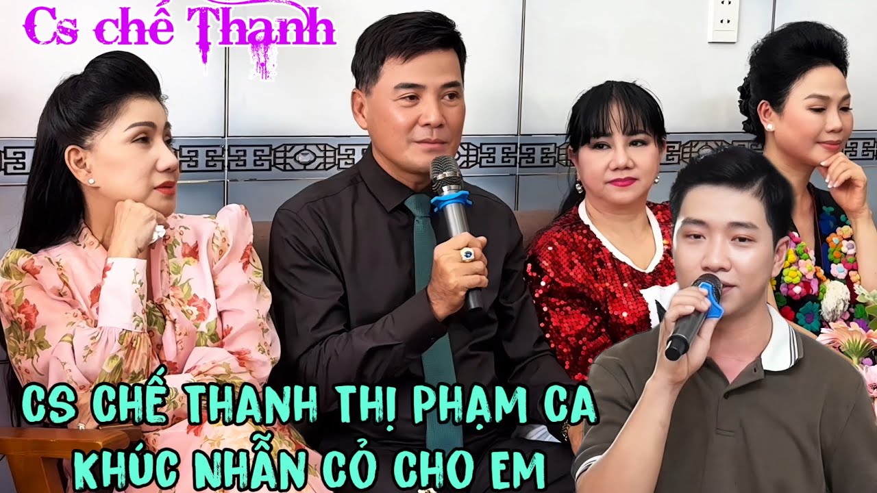 Cs Chê Thanh Thị Phạm Ca Khúc Nhẫn Cỏ Cho Em Để Cho Các Học Viên trung Tam Thy Nhung Được Mãng Nhãn