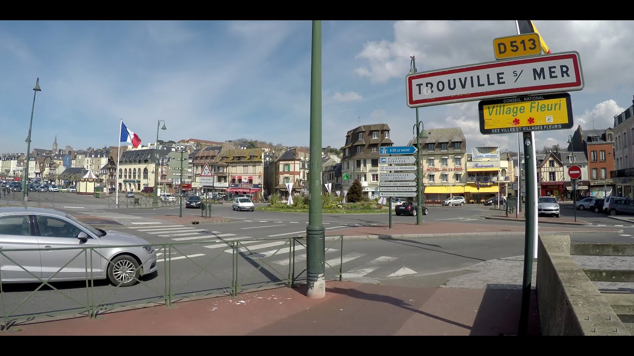 DEAUVILLE - TROUVILLE EN 4K