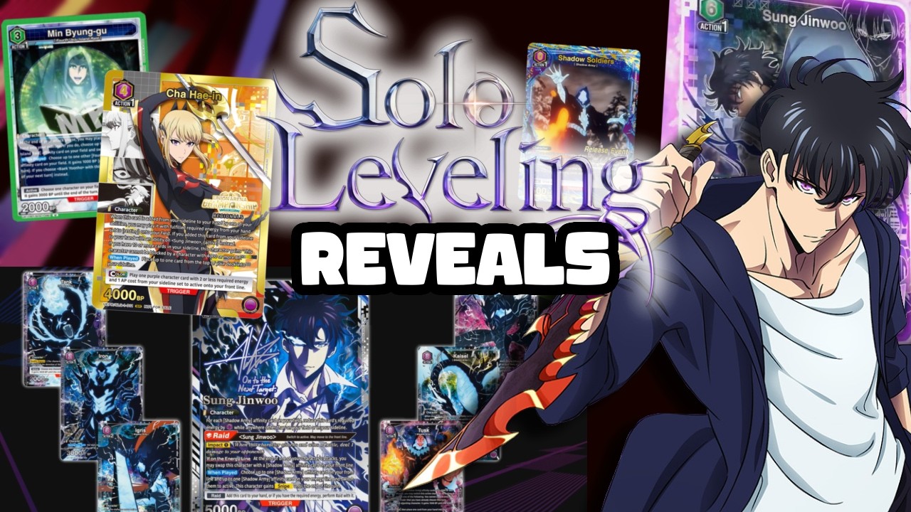 EVERY Solo Leveling Card Revealed So Far + MORE