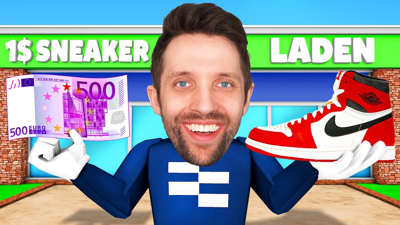 ICH BAUE EINEN 1€ SNEAKER LADEN!