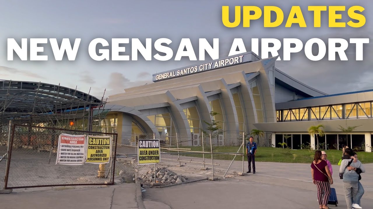 2024 THE NEWLY RENOVATED GENERAL SANTOS CITY INTERNATIONAL AIRPORT! | AIRBRIDGE GINAGAMIT NA!!