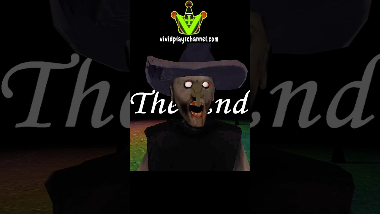 Granny Version 1.8.6 Halloween Mode Ending #granny #grannyhalloweenupdate