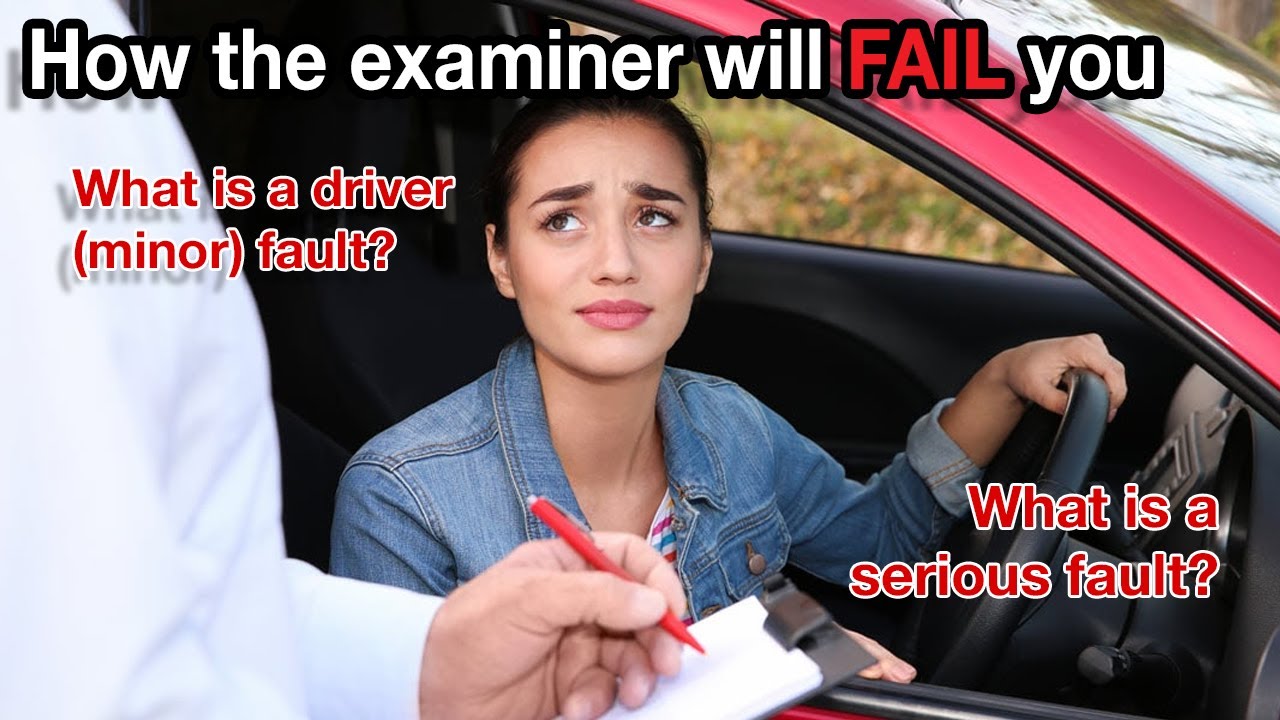 How the Examiner Will FAIL You | DVSA Driving test marking system