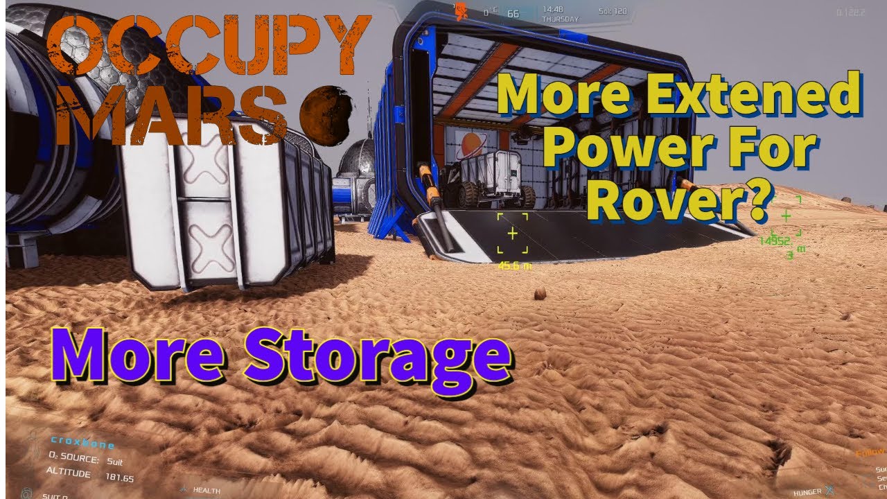 occupy mars More Storage & Extend The Rove Battery Even Longer ?