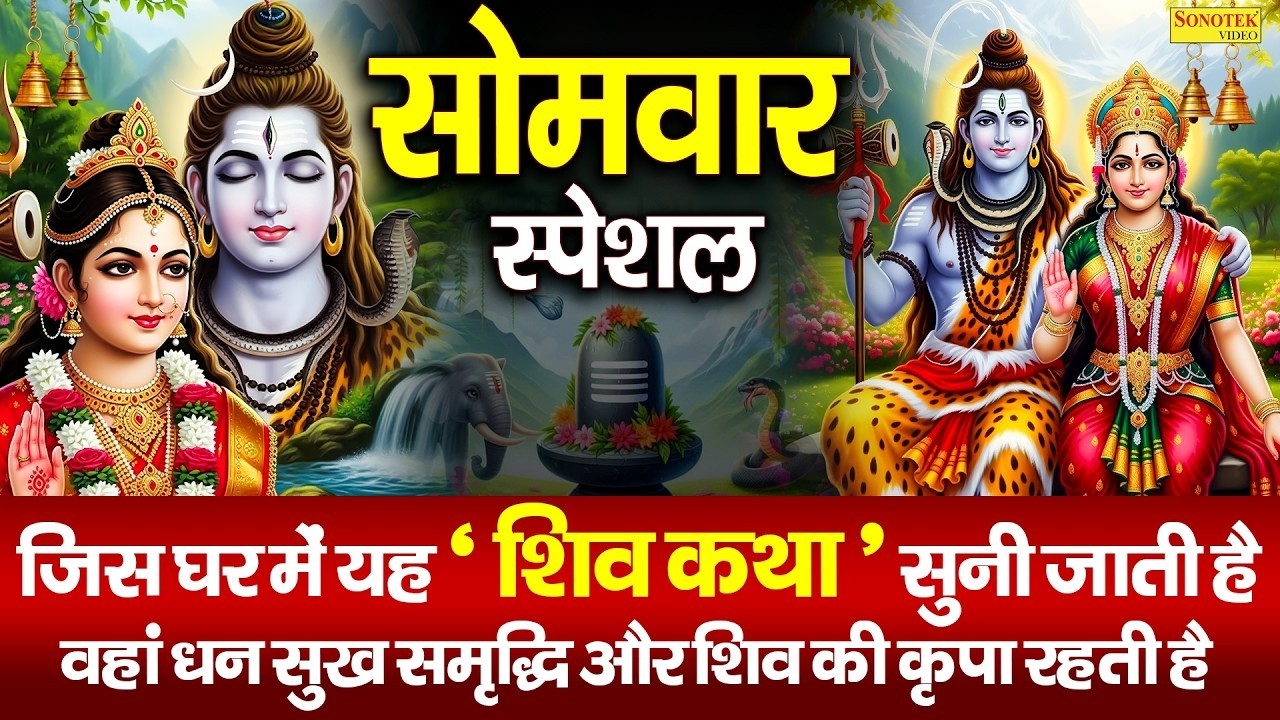 सोमवार स्पेशल | कैलाशी शिव शम्भू की कथा | Kelashi Shiv Shambhu Ki Katha | Ds Pal | Shiv Full Story