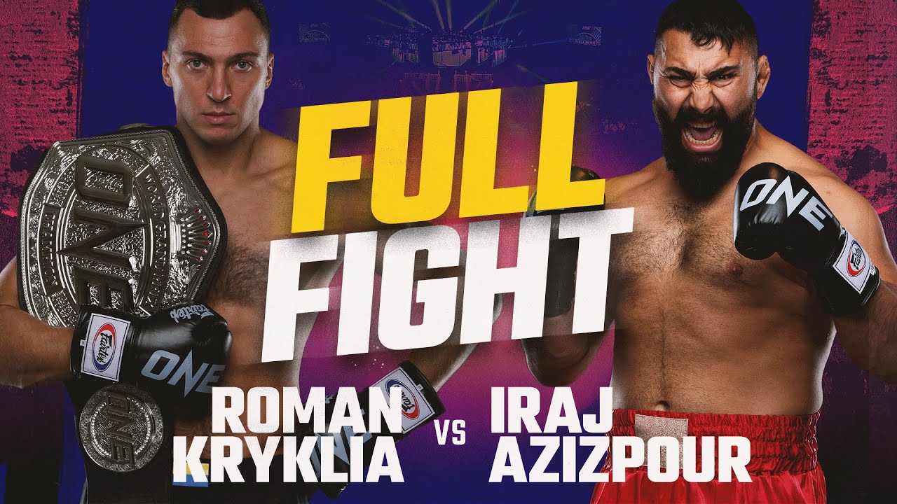 Роман Крыклия против Ираджа Азизпура | Полный бой ONE Championship