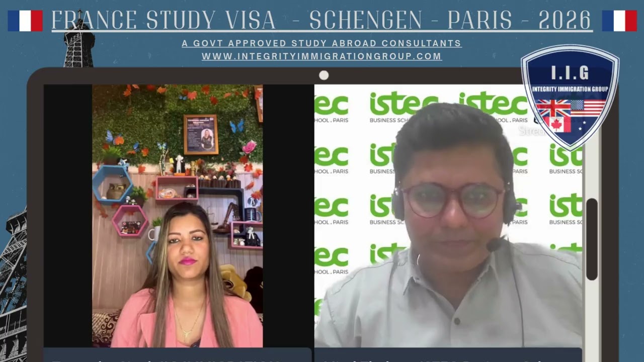 France Paris Schengen Study Visa   ISTECH College PARIS - Integrity Immigration Group 2026