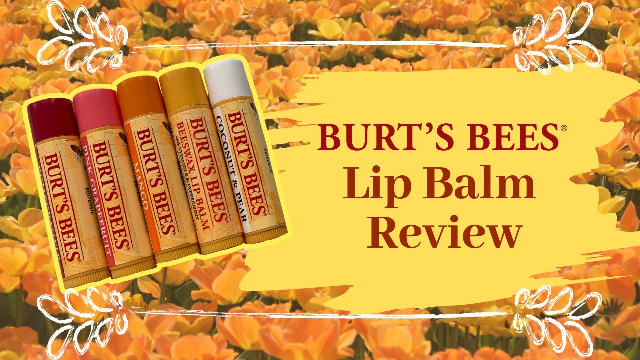 Burt's Bees Lip Balm review - Vlogmas 2018 Day 11