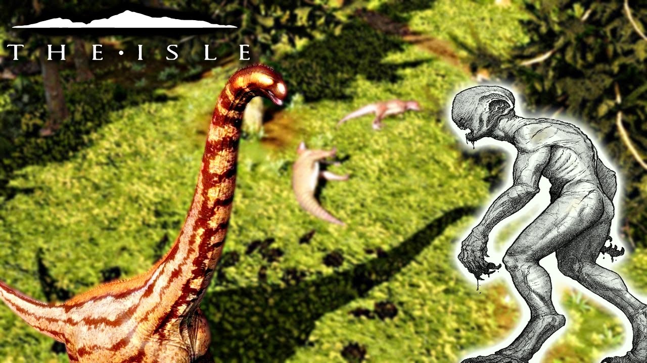 The Isle - CANNIBAL PREVIEW, PROGRESSING TO PUERTA ಠ_ಠ & GIANT WAR AT MARSH ( Gameplay )