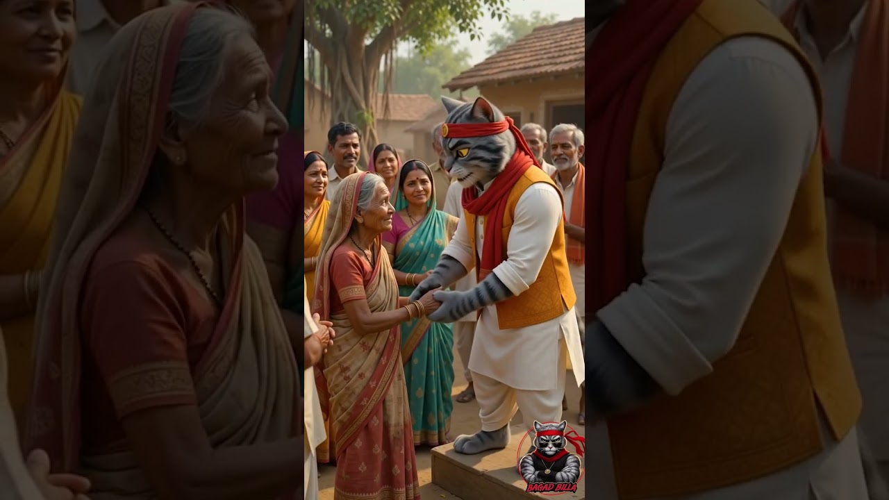 Bagad Billa Bana Vidhayak 😱 | Gaon Ki Taqdeer Badal Di! ❤️ | 3D Pixar Animation Story