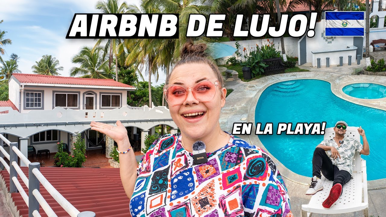 Airbnb de lujo en la Playa el Pimental - nos encanto! Cava-Mar Beach house 🇸🇻 🇺🇦