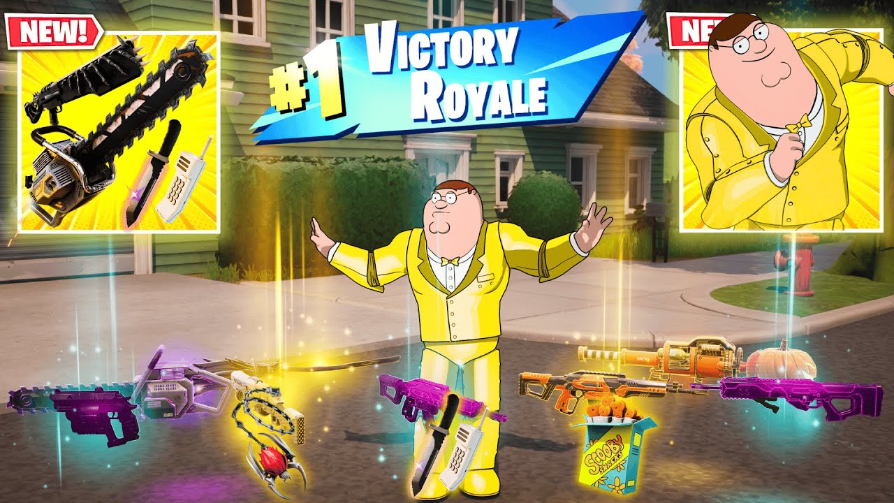 PETER GRIFFIN + LAST CALL MYTHIC vs NEW MEDALLIONS & MYTHICS CHALLENGE (Fortnite Chapter 6 Season 4)