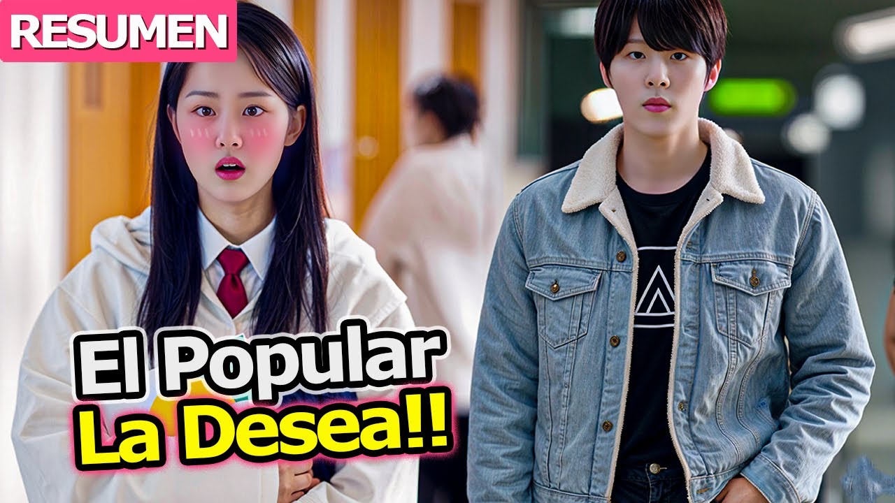 🔥Chica Tímida se Enamora del Popular de la Escuela, Pero en Secreto Él la Ama, Y...