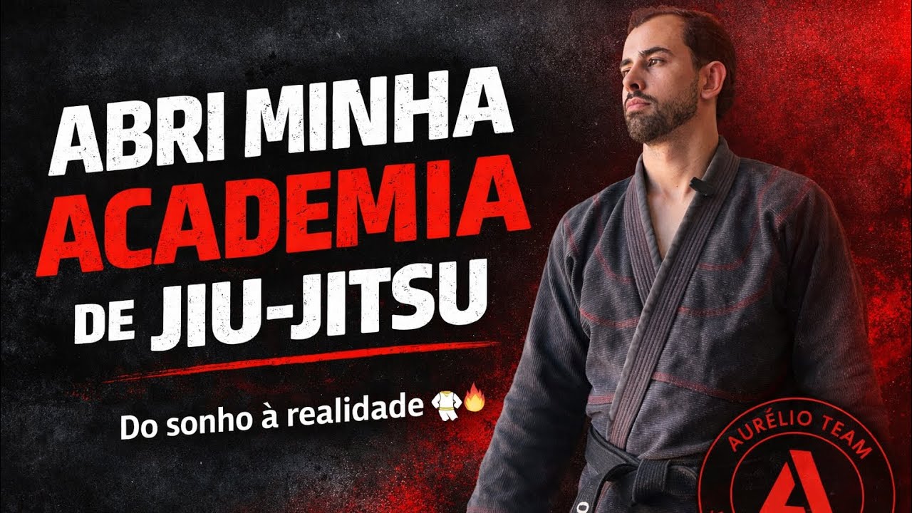 Abri minha academia de jiu-Jitsu do ZERO ! 