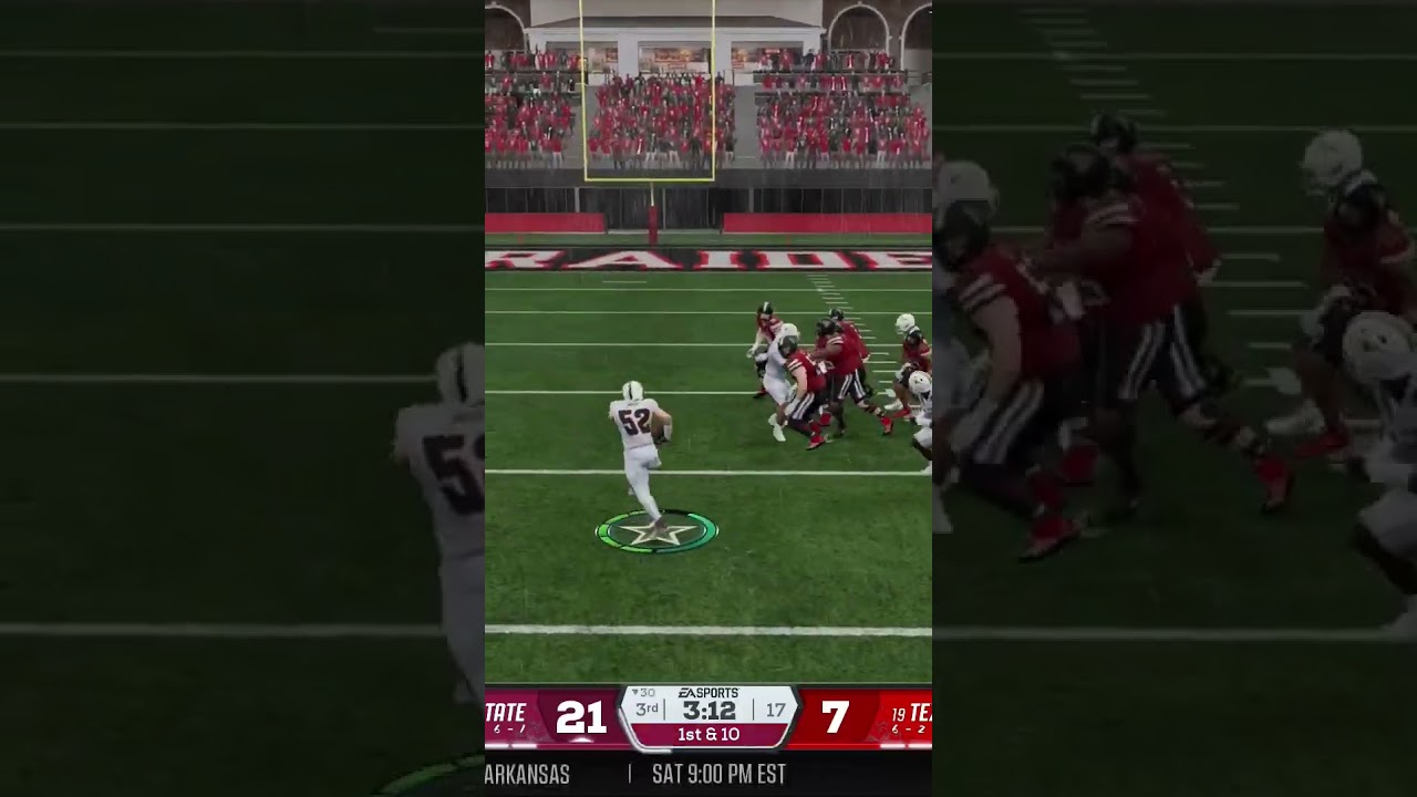 HUGE lurk in cfb26 RTG #cfb26#football#gaming
