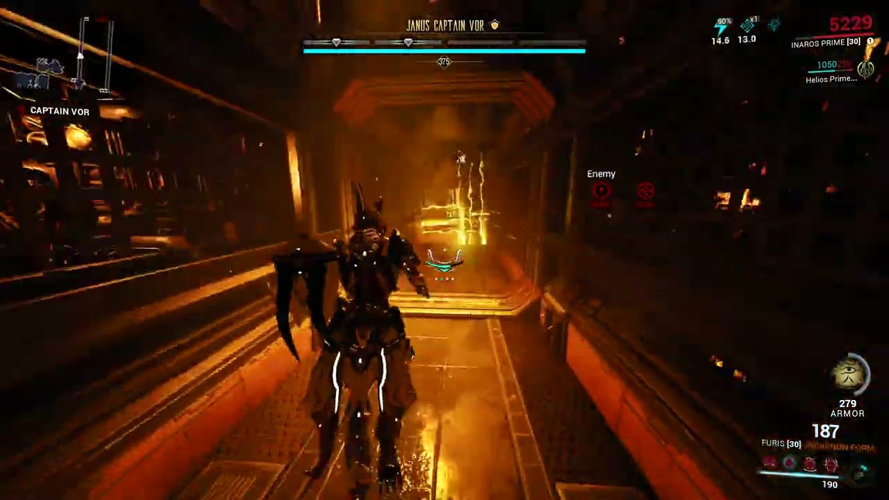 Defeating Janus Captain Vor with Inaros