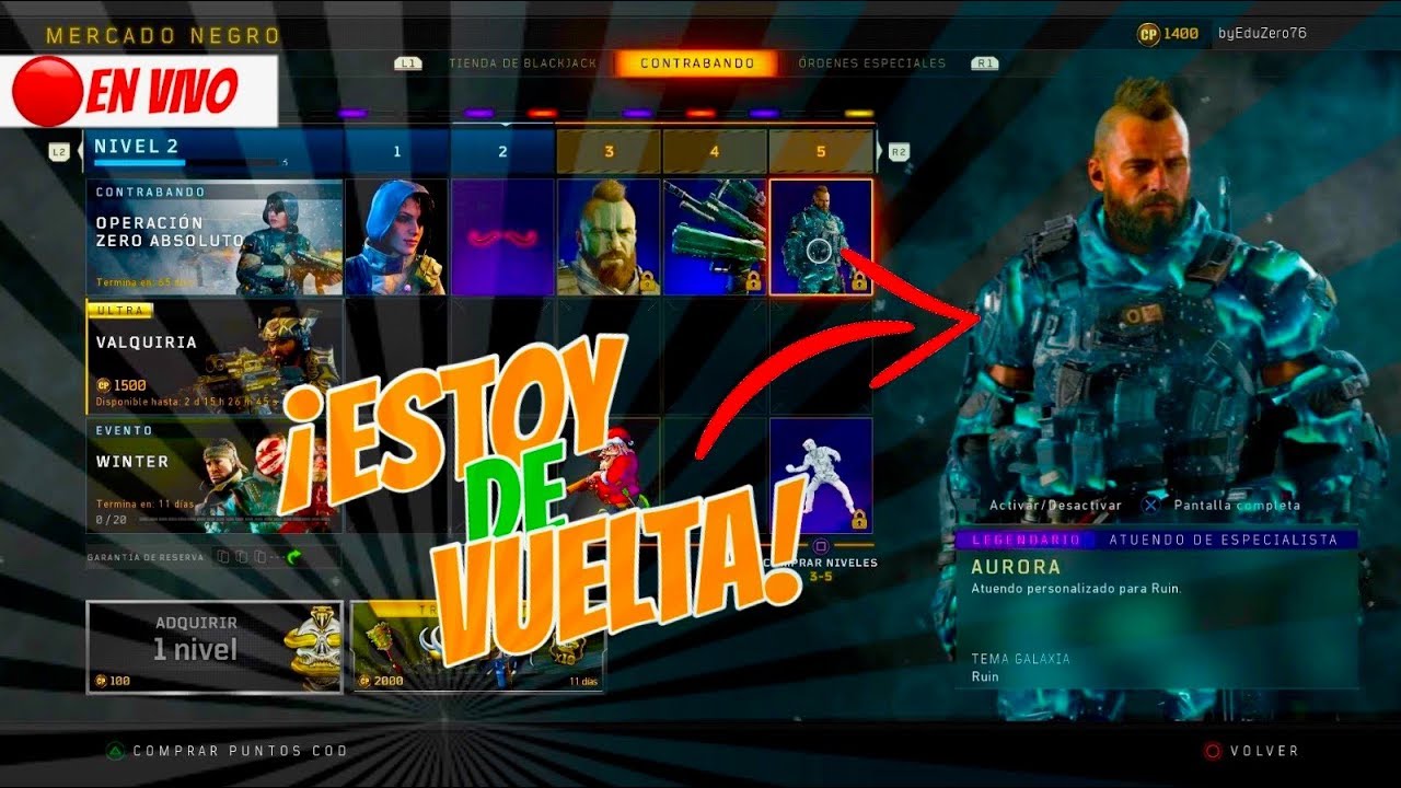 HERETICS EN LA PRO LEAGUE GG!! - BLACK OPS 4 - byEduZero76