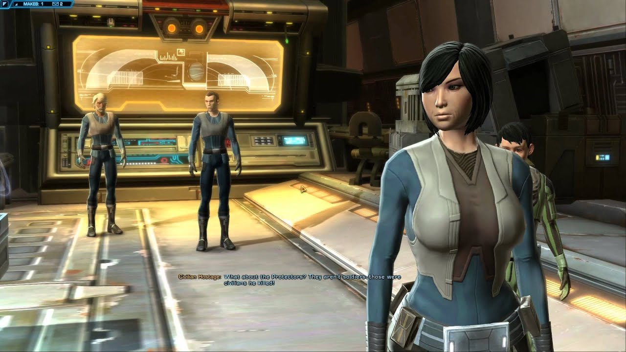 SWTOR Extraordinary Measures Makeb Republic mission cutscene