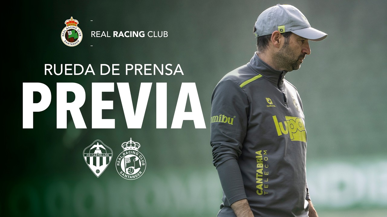🎙️ Rueda de prensa Previa | Pablo Álvarez | Castellón vs Racing | J28 LaLiga Hypermotion