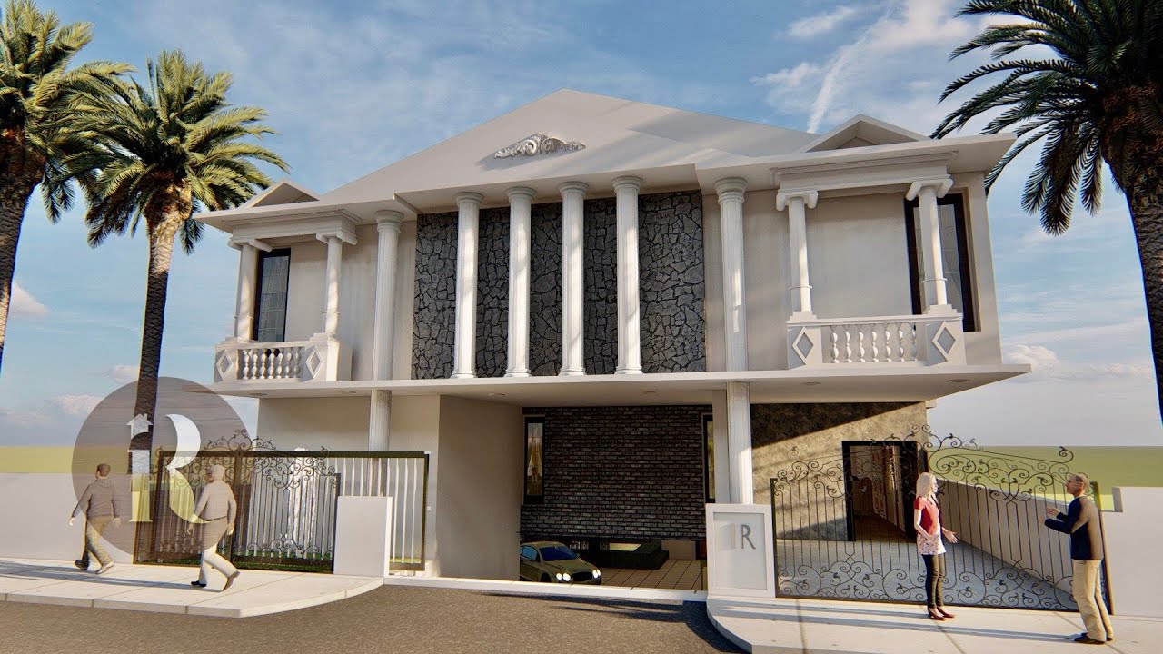 50x80 Duplex 5 Bedroom House design with Gym, mini home theatre & Swimming pool