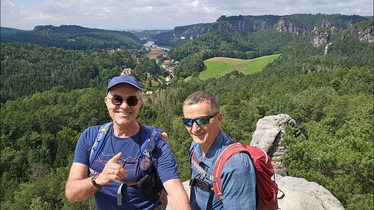 Erkundungstour zum Carolastein und -Höhle 