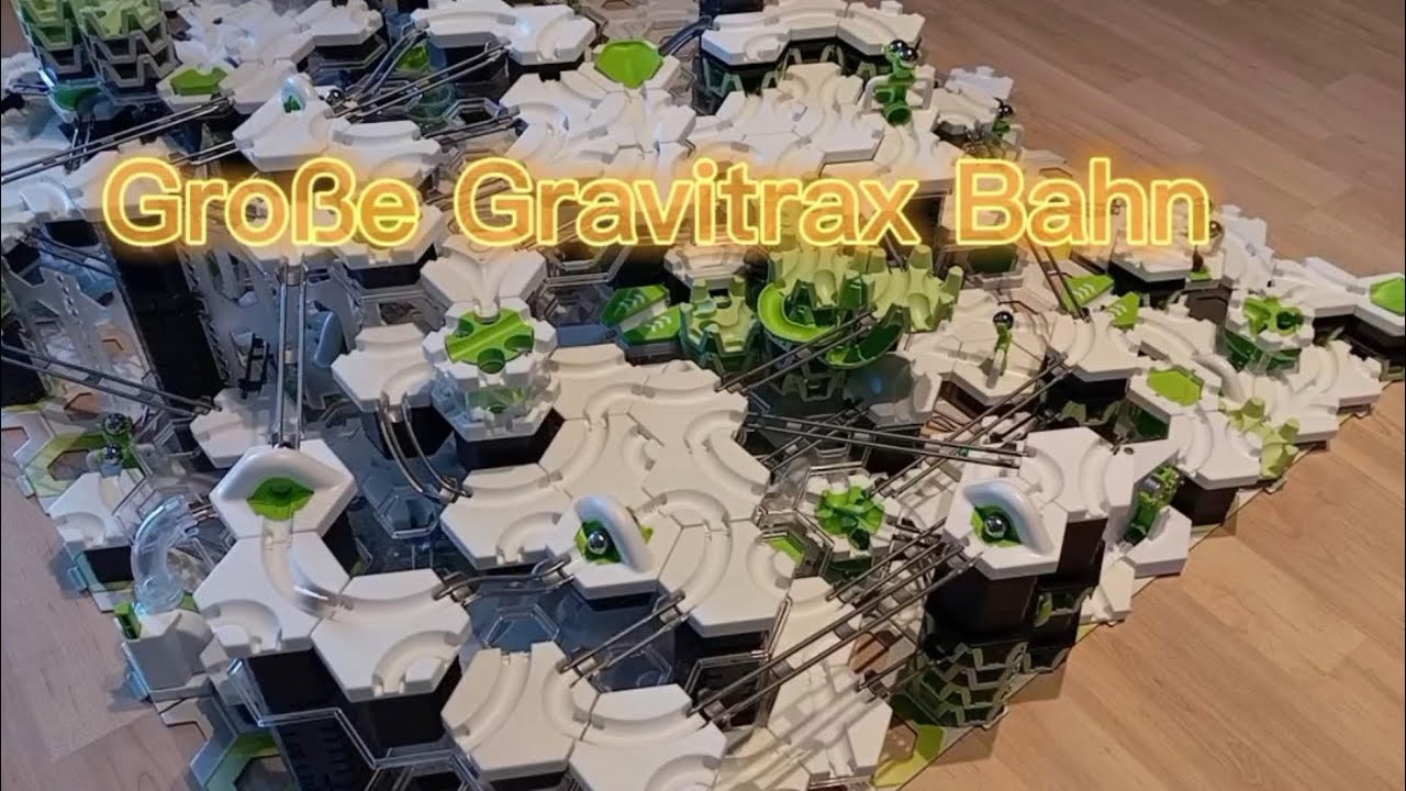 Große Gravitrax Bahn mit Pro Element Gebiet 