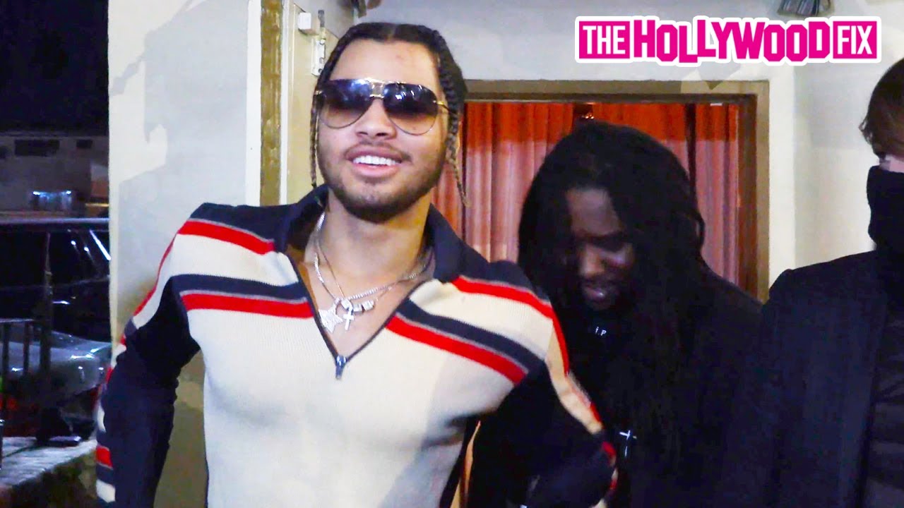24kGoldn Calls Out Fans For Selling His Autograph On Ebay While Leaving Iann Dior's Party At Delilah