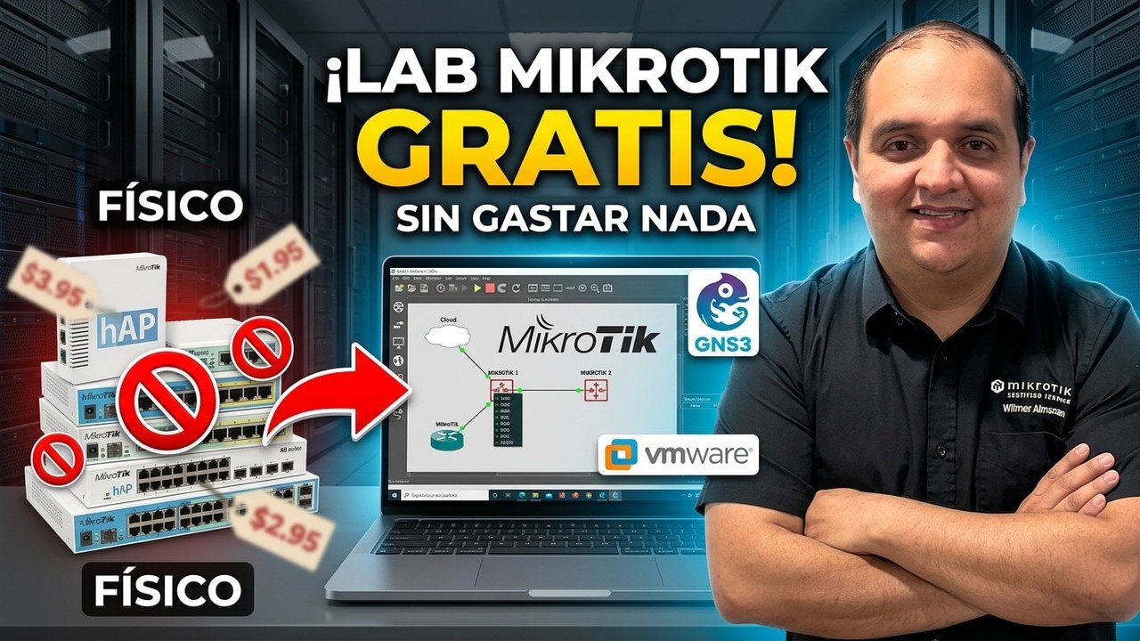 Crea Tu Laboratorio Virtual Mikrotik Sin Gastar