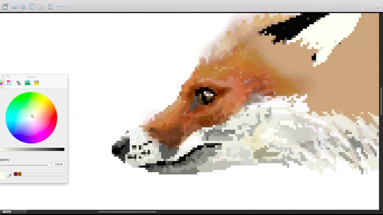 Fox speedpaint