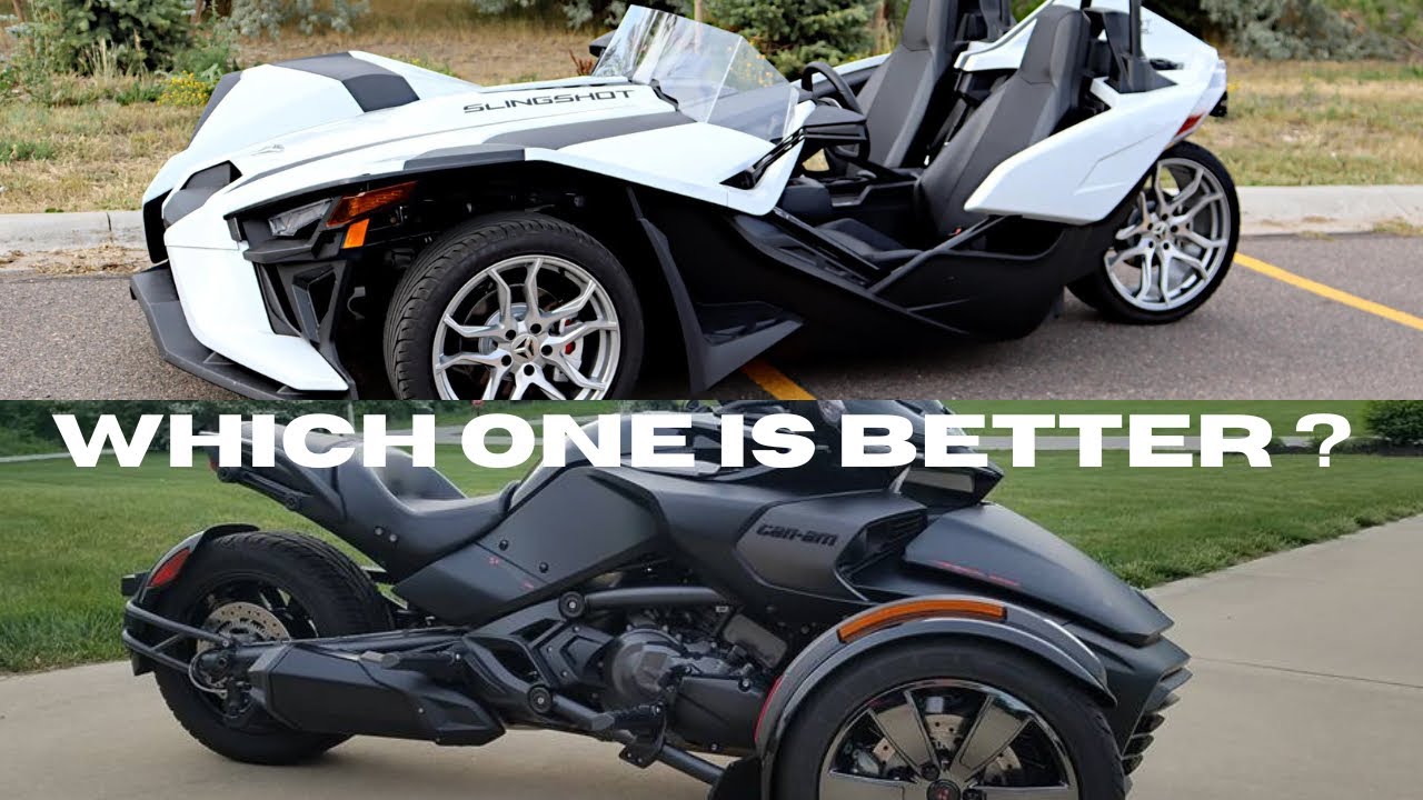 Что лучше: Polaris Slingshot, Can-Am Spyder или Ryker?