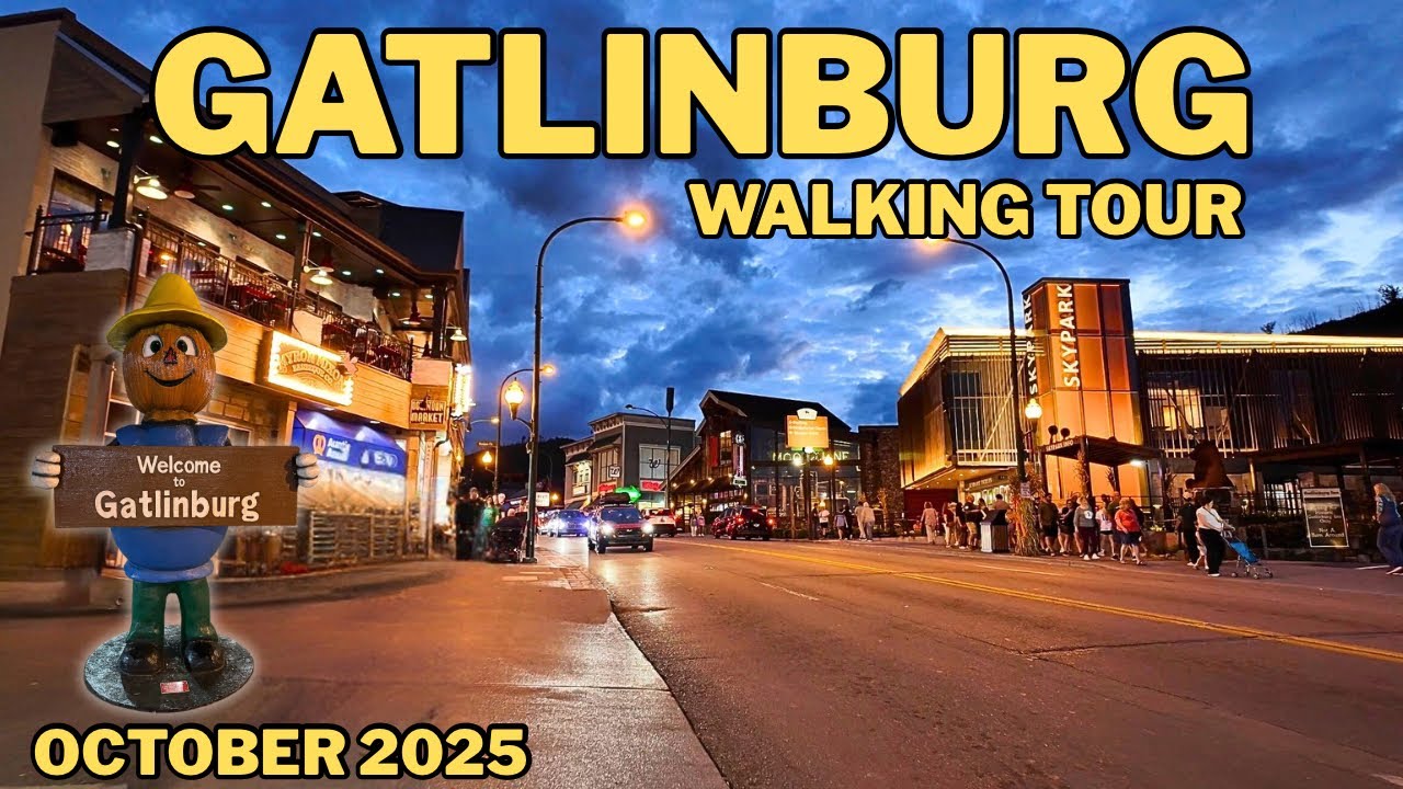 Gatlinburg, Tennessee- POV-October 2025- Fall Break, Slammedenuff, Sights and Sounds of the Strip