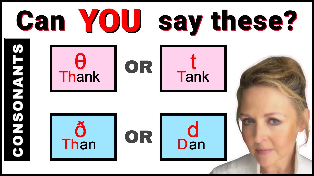 How to Pronounce Consonants - θ, t, ð & d - Learn British English RP Accent