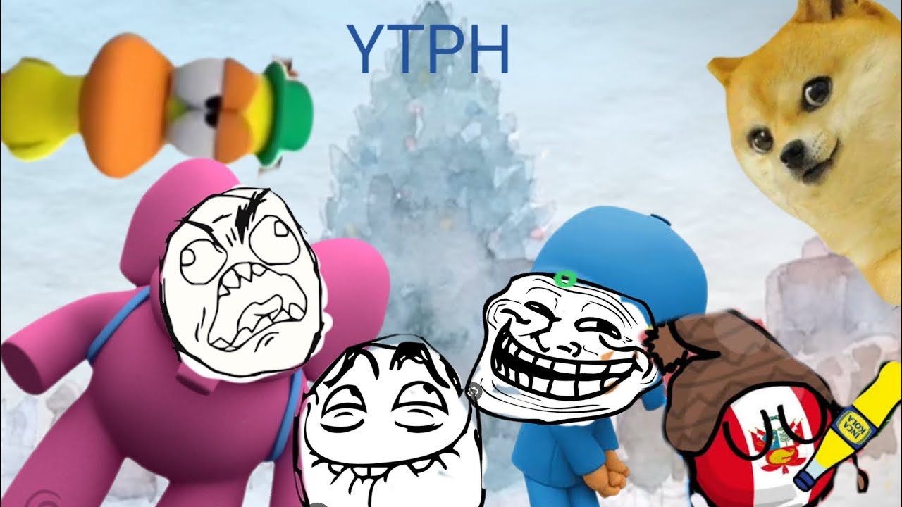 YTPH Pocoyó y pato descubre la navidad en Noviembre un mes es loco 