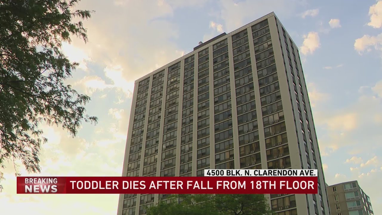 Toddler dies after fall from 18th floor of North Side apartment building