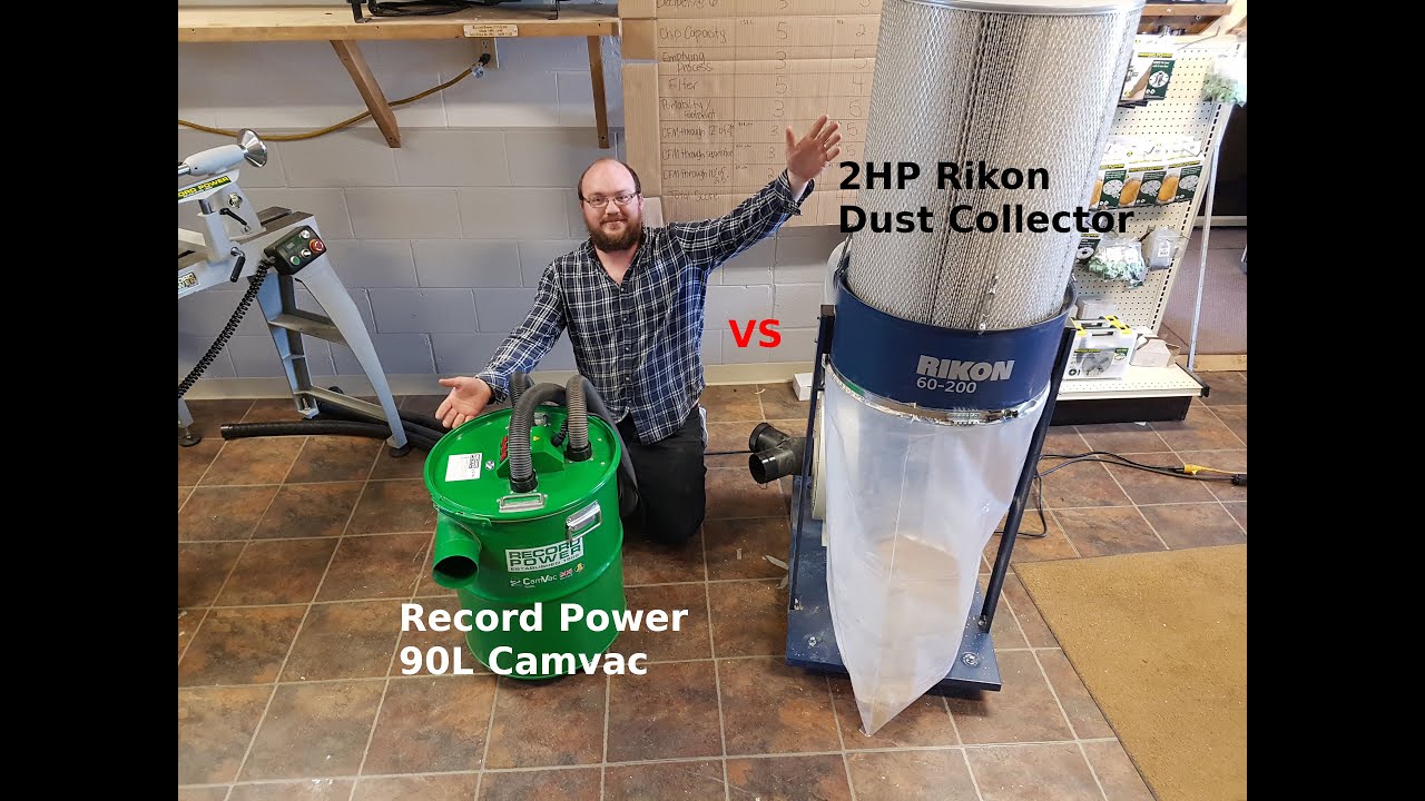 Rikon 2HP 60-200 vs Record Camvac 90L 4HP A Review of Top Dust Collectors For Small Shops EthAnswers