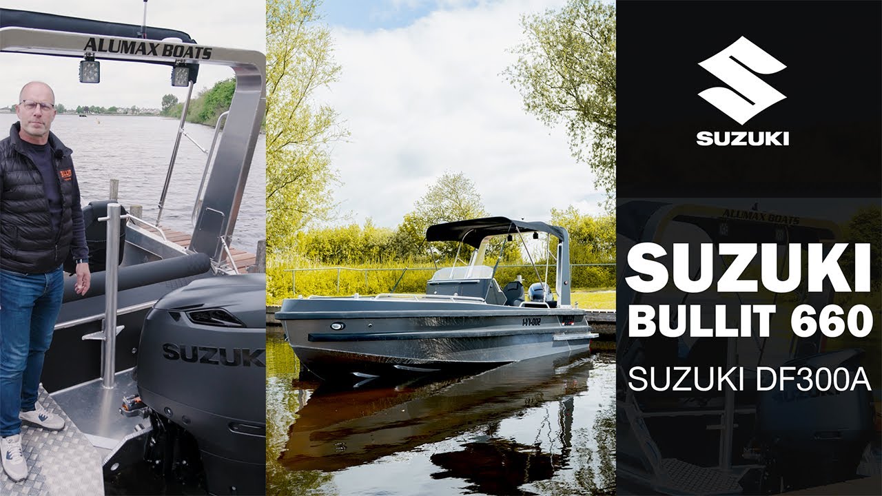 De ideale zakelijke boot? Ontdek de Bullit 660 met Suzuki Stealth line 300PK