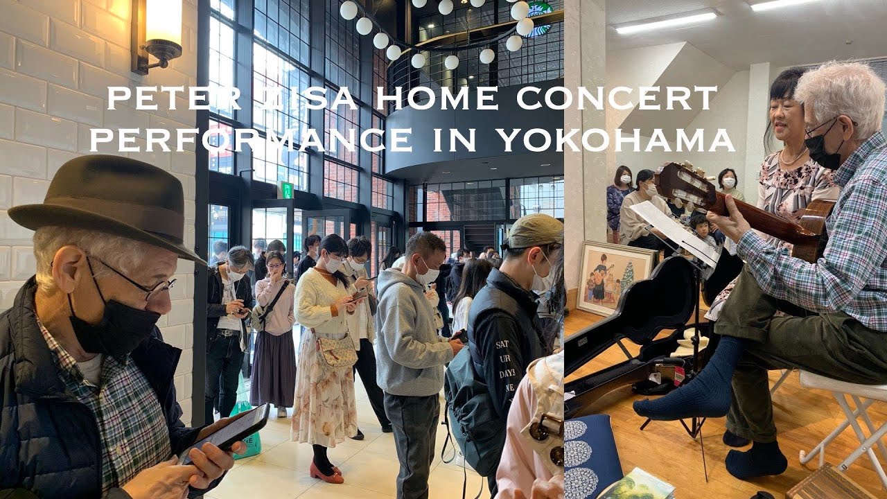 Peter Joseph Zisa Music music-class workshop & performance in Yokohama Japan