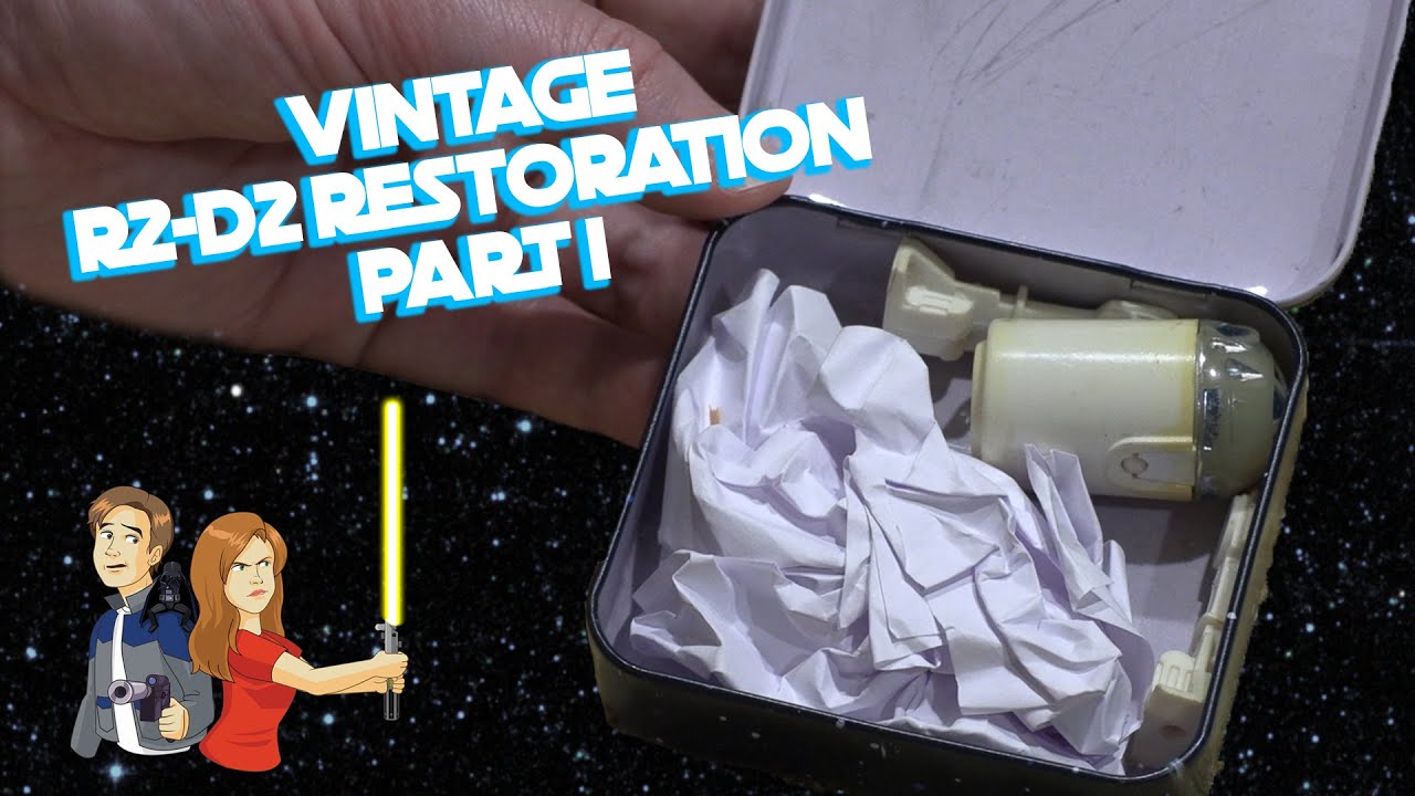 Star Wars Vintage R2-D2 Restoration: Part 1 - Kenner / Meccano 1978