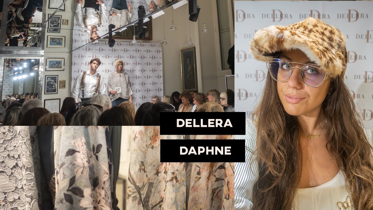 DELLERA Fur + DAPHNE Dresses Fashion Show // Sfilata Tendenze Moda Uomo e Donna 2018-2019 #Pellicce