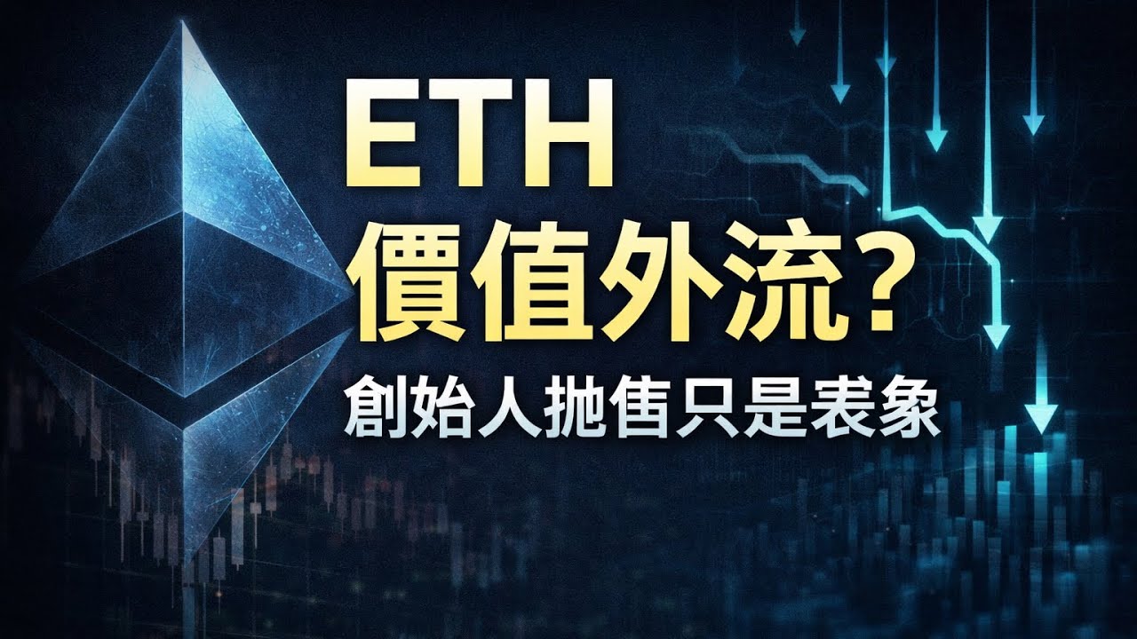 以太坊真的出問題了？創始人賣幣只是表象，價值捕獲正在外流@InvestmentNotSoHard 