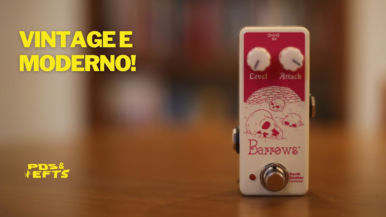 Um Tone Bender que cabe no bolso! Barrows Fuzz Attacker Earthquaker Devices