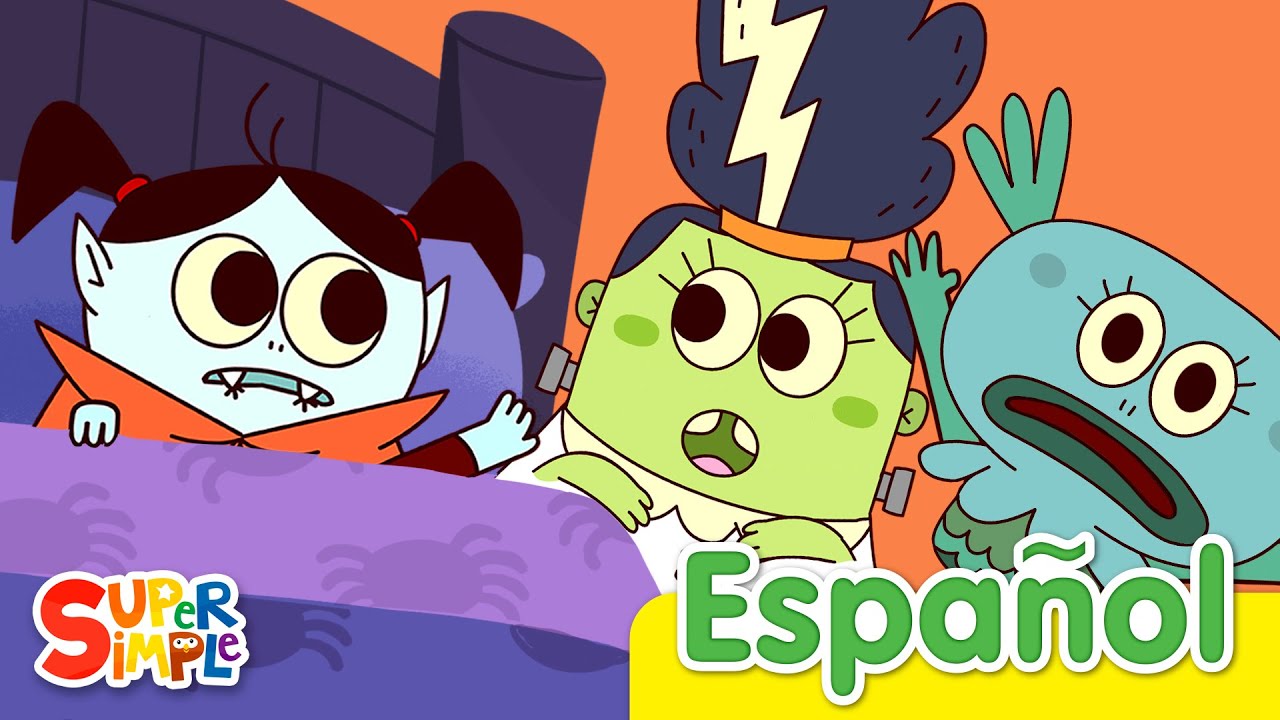 10 Monstruos En La Cama | Canciones Infantiles