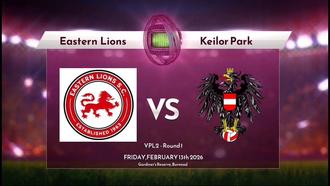 VPL2 rnd 01 Eastern Lions v Keilor Park match highlights