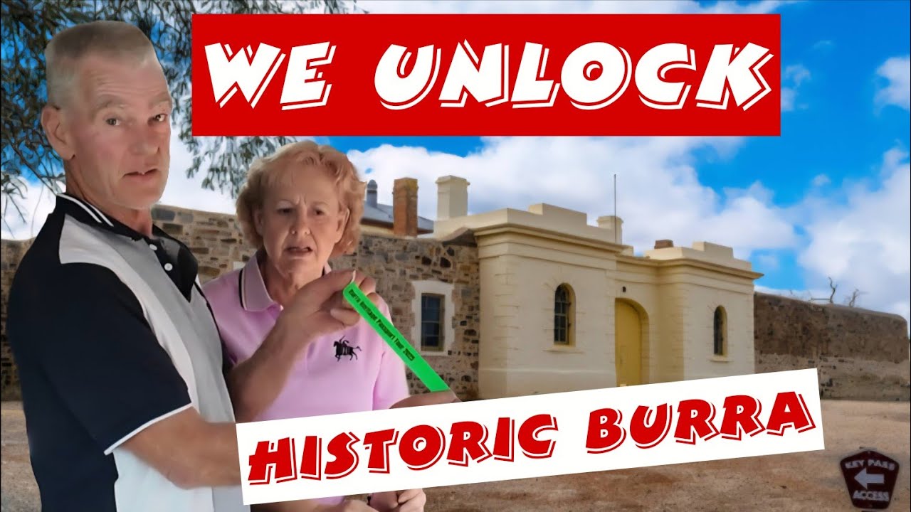 Burra UNLOCKED-We got the key! #Burra #vanlife  #caravanlife #caravanningaustralia #travelaustralia