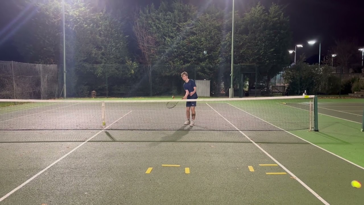LTA LEVEL 1 coaching course , racket feeding task