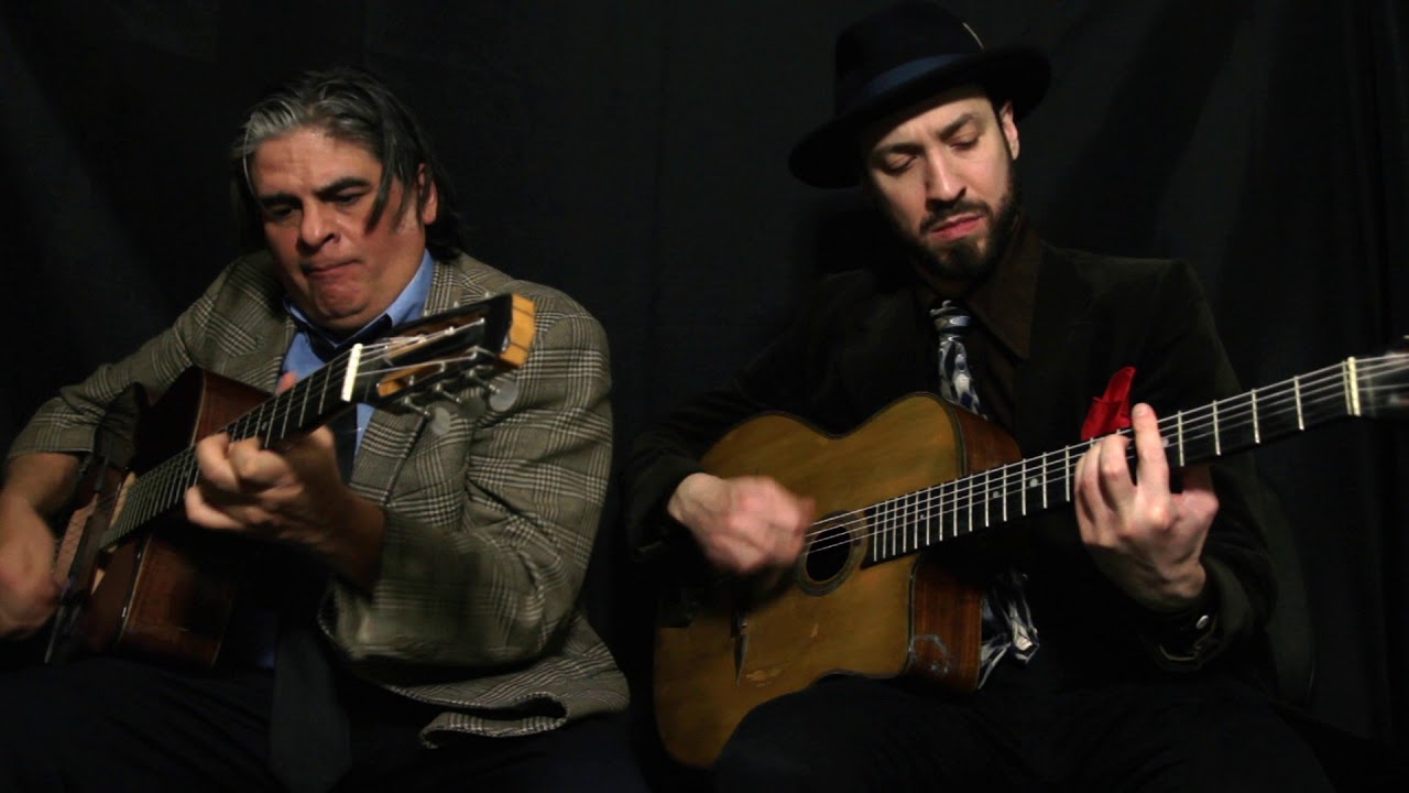 Gypsy Jazz - Alex Simon and Gabriel Hermida - La Foule