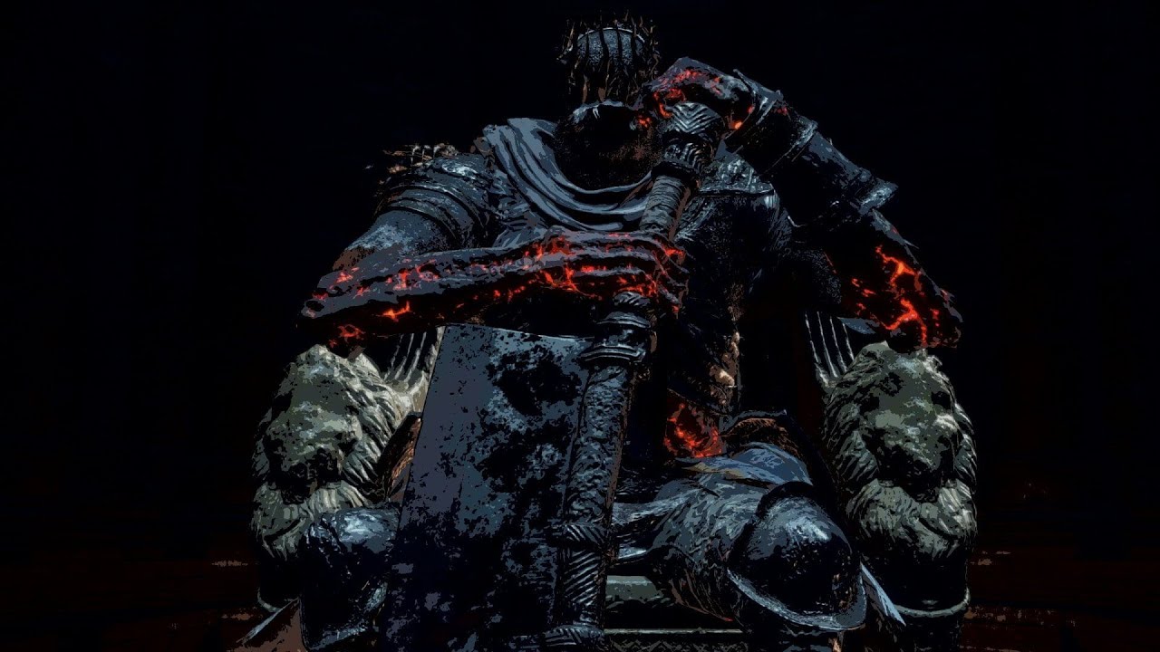 Yhorm the Giant Boss Fight (No Stormruler, No damage) Dark Souls 3